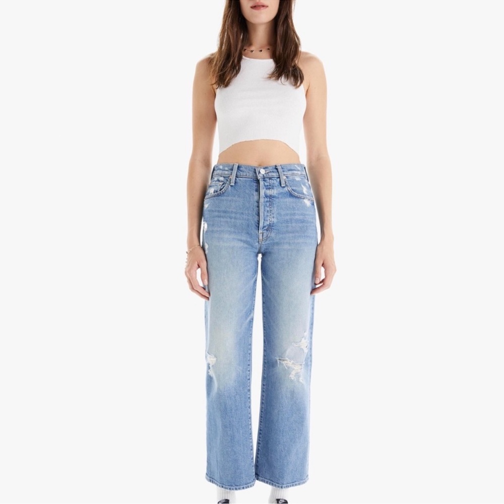 NWT MOTHER Rambler Ankle size 24